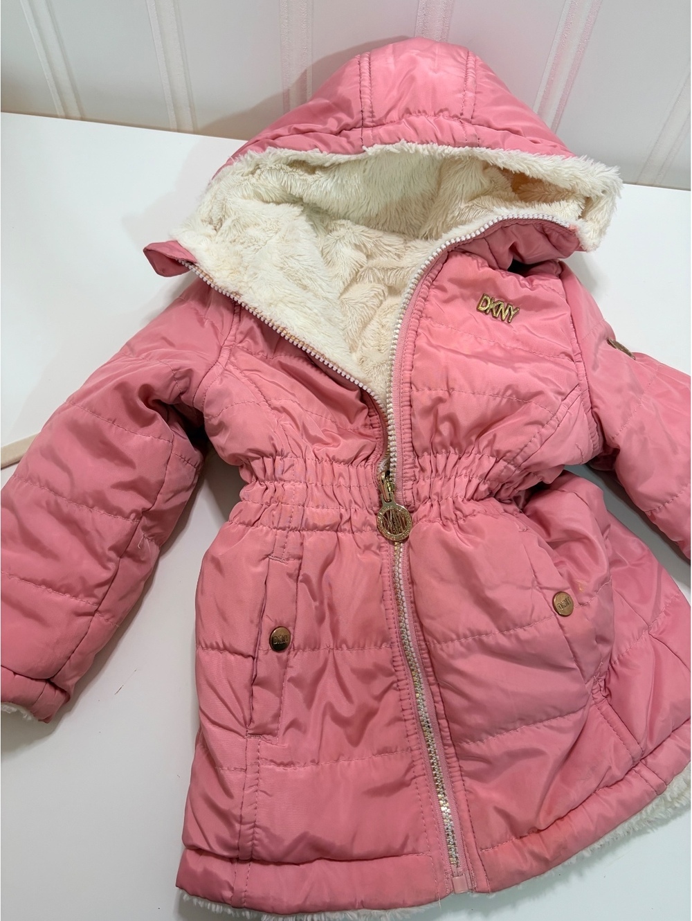 DKNY Toddler Winter Puffer Coat